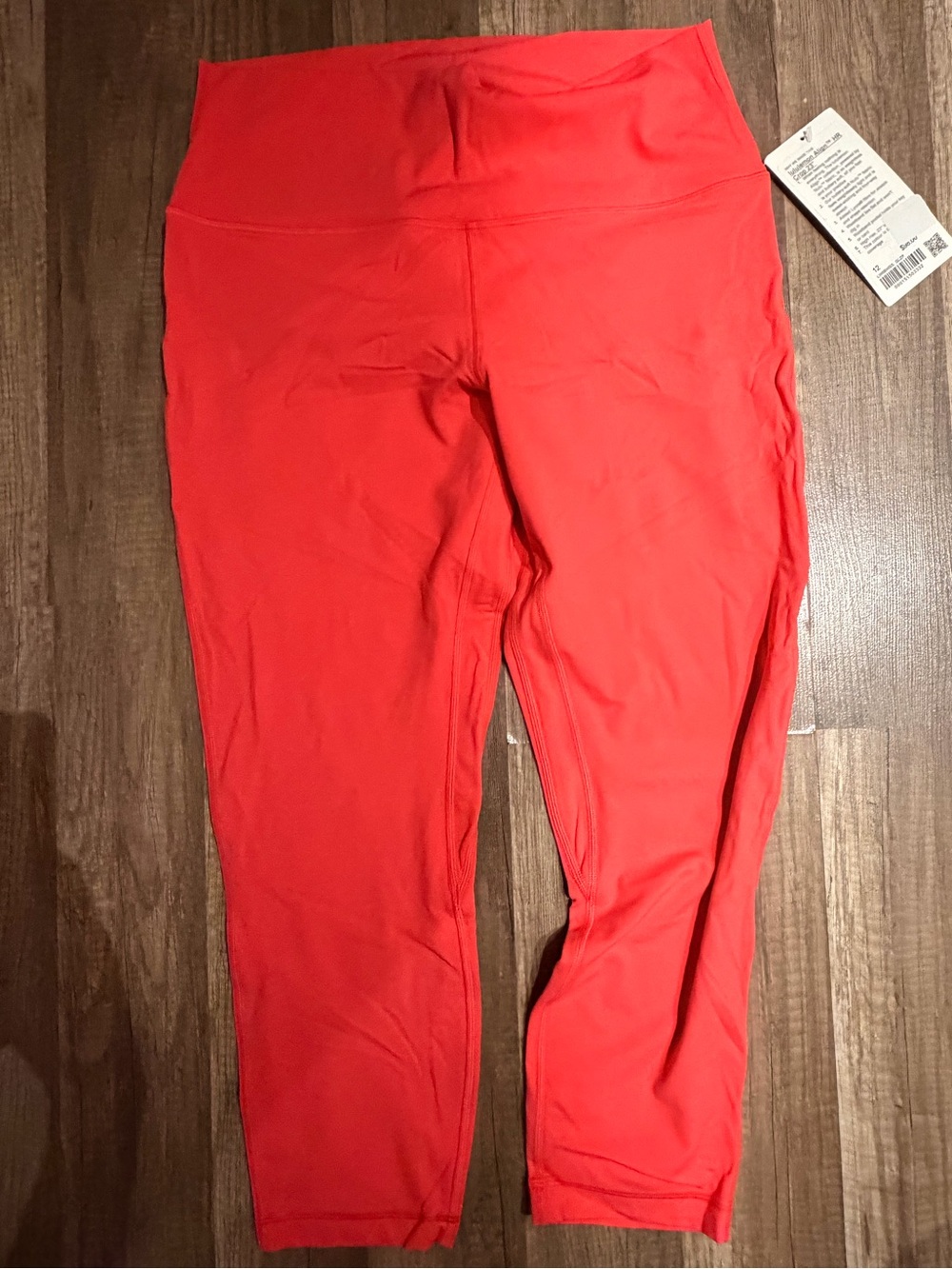Lululemon Align HR Crop 23” glaze pink size 12
